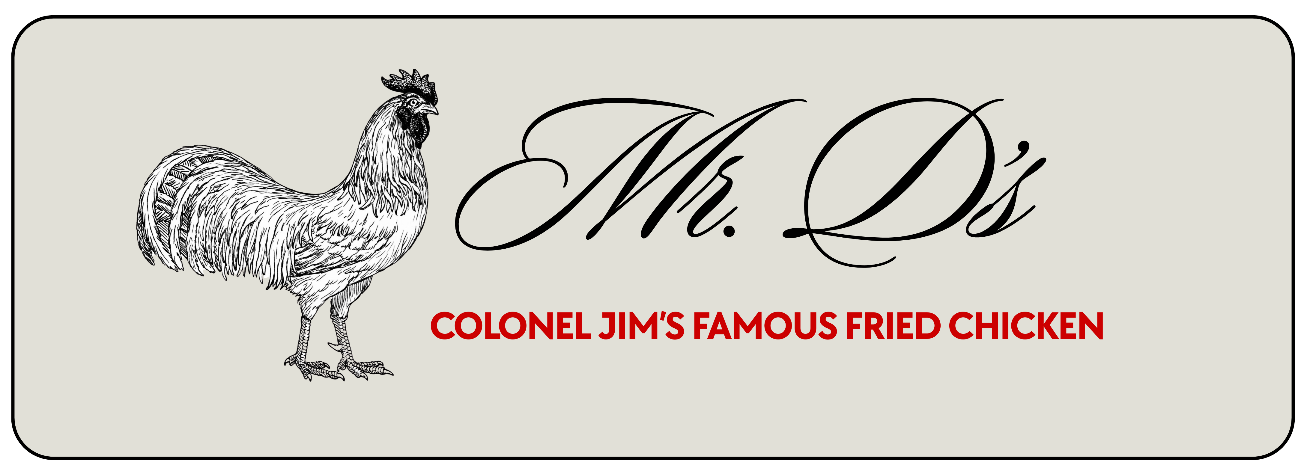 Mr. D's Logo